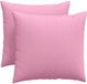 vidaXL - Zitkussens - 2 stuks - Stof - Roze - 50 x 50 cm