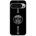 Maniacase Hoesje Google Pixel 9 Pro psg logo jordan grijs zwarte achtergrond