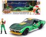 Jada Toys Street Fighter 1969 Chevrolet Corvette Stingray ZL1 met Cammy White figuur