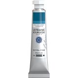 Lefranc Bourgeois 404973 Extra fijne Lefranc olieverf met hoogwaardige kunstenaarspigmenten, lichtecht, verouderingsbestendig - 20ml Tube, Cobalt Blue Turquoise