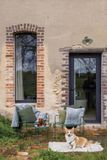 Vivaraise Couverture Kinta Polyester Vert olive 130 x 160 cm