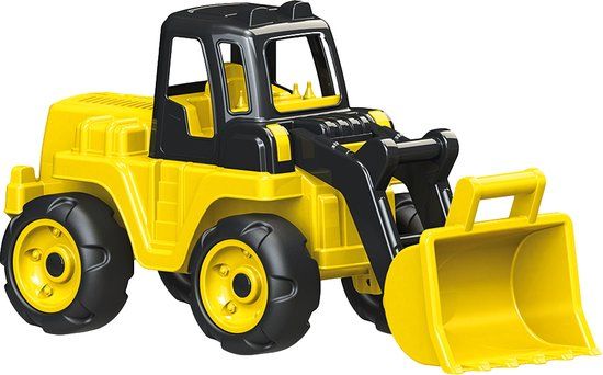 Dolu Loader Shovel Loopauto 7134 - Geel/Zwart