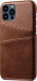 Casecentre Étui portefeuille en cuir - iPhone 13 Pro - marron