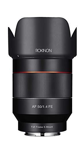 Rokinon Rokinon io50af-e AF 50 mm f1.4 Full Frame Auto Focus Lens voor Sony E-Mount