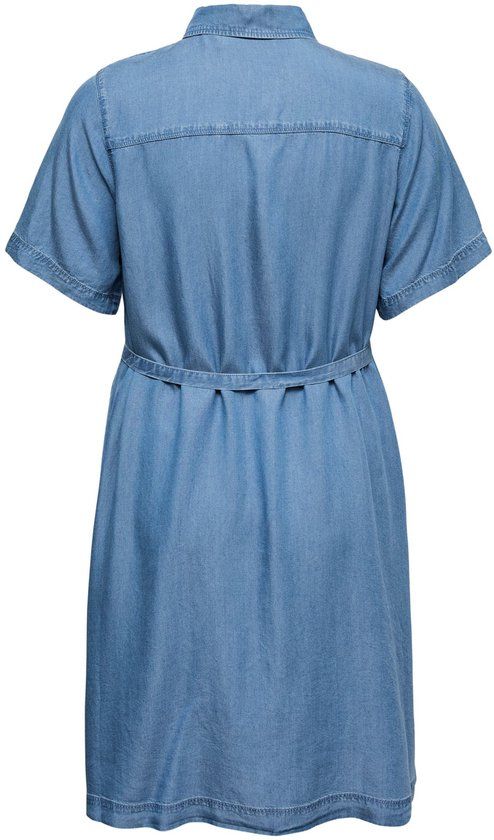 Vero Moda Curve Denim jurk VMCBREE Korte jurk