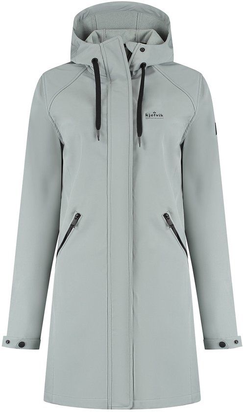 Kjelvik Outdoorjas Mila Blauw