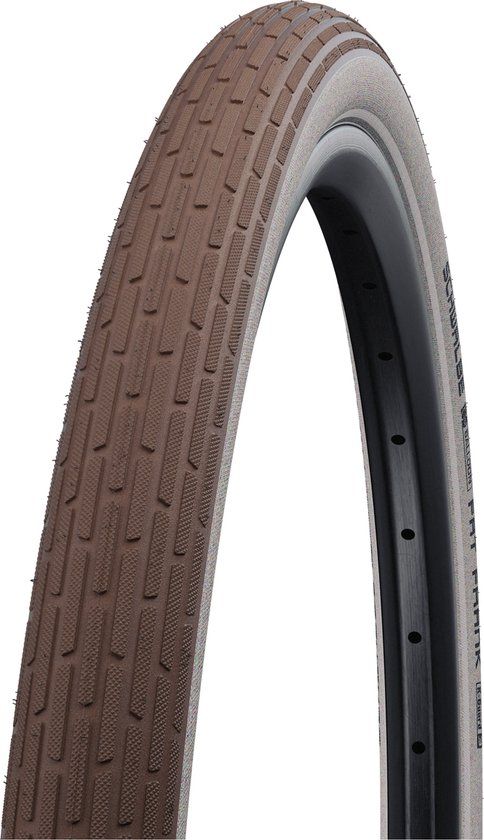 SCHWALBE Fat Frank Clincher Tyre 26x2.35" Active, bruin