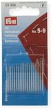 Prym Quilt naalden half-lang Nr.5-9 zilverkleurig Nikkel 20 stuk(s)