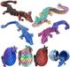Dragon imprimé en 3D dans un œuf - Ensemble de 4