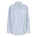 The Lola Club strandblouse Maeve lichtblauw