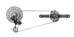 SRAM XX Eagle AXS Transmissie Power Meter Groepset 32T CL55 Dub 10-52T