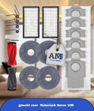 AMtechno Roborock Accessoireset voor Roborock Saros 10R stofzuiger, 18 stuks