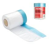 ProDec 30cm x 25m Voorgemaskeerde Polyetheen Stofdoek Rol