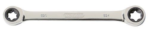 KS Tools GEARplus Dubbele ratelringsleutel Torx-E, E20xE24