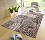 Hanse Home Patchwork vloerkleed Kirie - taupe 160x230 cm