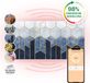 Klarstein Air Art Smart Infraroodverwarming, Infraroodverwarming met IoT/WiFi app-bediening, Openraamdetectie, Infraroodverwarming met thermostaat, elektrische verwarming 700W