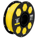 HATCHBOX 1,75 mm geel ABS 3D-printerfilament - 1 kg spoel (2,2 lb.) - dimensionale nauwkeurigheid +/- 0,05 mm