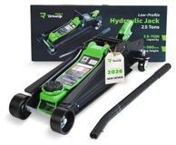 Krik hydraulique de garage - 2,5 tonnes - Profil bas - Acier