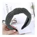 Haarband glitter mesh haarband haarband voor vrouwen nieuwe glitter kruis Nudo Hoop haarband bisel haarband accessoires voor haarband en haarbanden Kleur: 5