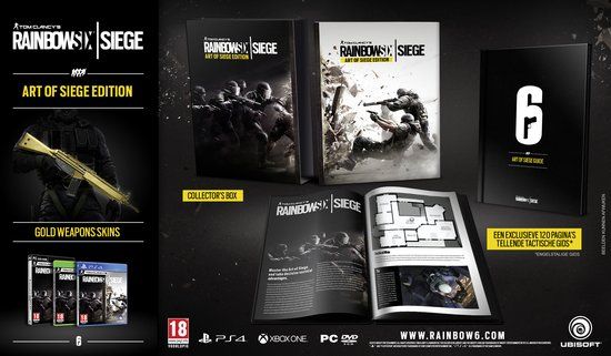 Ubisoft Rainbow Six Siege Art Of Siege Edition PC