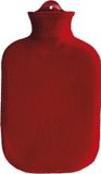 Sänger Rode Effen Warmwaterkruik Fleece