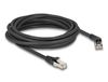 Delock 80499 câble réseau Noir 5 m Cat6a S/FTP (S-STP) Rond