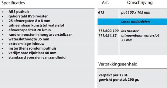 Berg van den 613 grijs