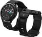 Spigen Robuuste band vervangende band compatibel met Galaxy Watch 4/Galaxy Watch 4 Classic en alle 20 mm breedte horloges - mat zwart