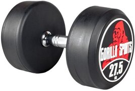 Gorilla Sports Dumbell 27 5 kg 1 x 27 5 kg