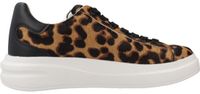GUESS FLTEL8 LEA12 Dierlijke Druk Lage Sneakers Vrouwen Leer Rubber Plateau 39 EU
