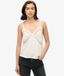 Superdry Caraco Ibiza Ajouré Blanc Cassé Dtelle, Taille: 36