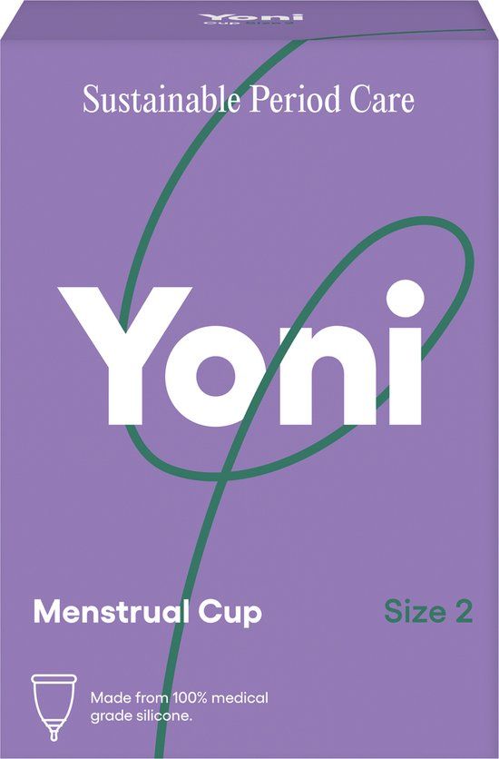 Yoni Menstruatiecup - Maat 2 - Herbruikbaar - Medische Siliconen - Menstruatie Cup