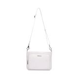 MANDARINA DUCK Mellow Leather Crossover Bag Blanc wit