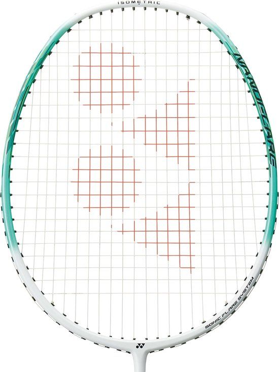 Yonex Nanoflare 001 Feel badmintonracket - wit / mint