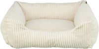 Trixie Vital Hondenmand Jonna Hoekig Ribfluweel Crème 100x70 cm