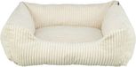 Trixie Vital Hondenmand Jonna Hoekig Ribfluweel Crème 100x70 cm