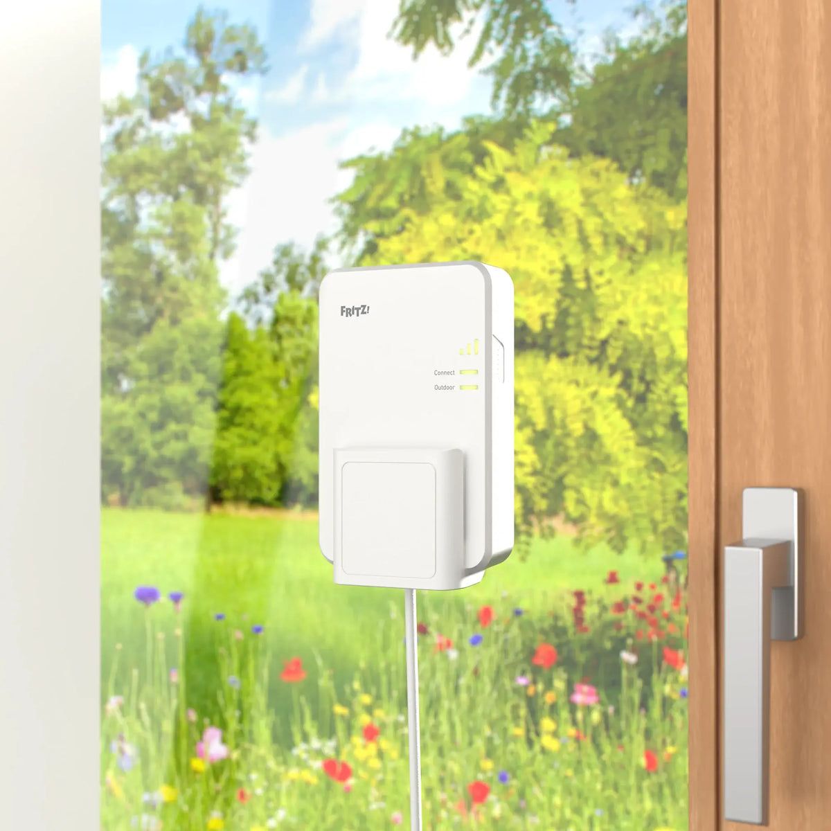 FRITZ!Repeater 1610 Outdoor Netwerkrepeater - WiFi 6 - 3000 Mbit/s - Wit