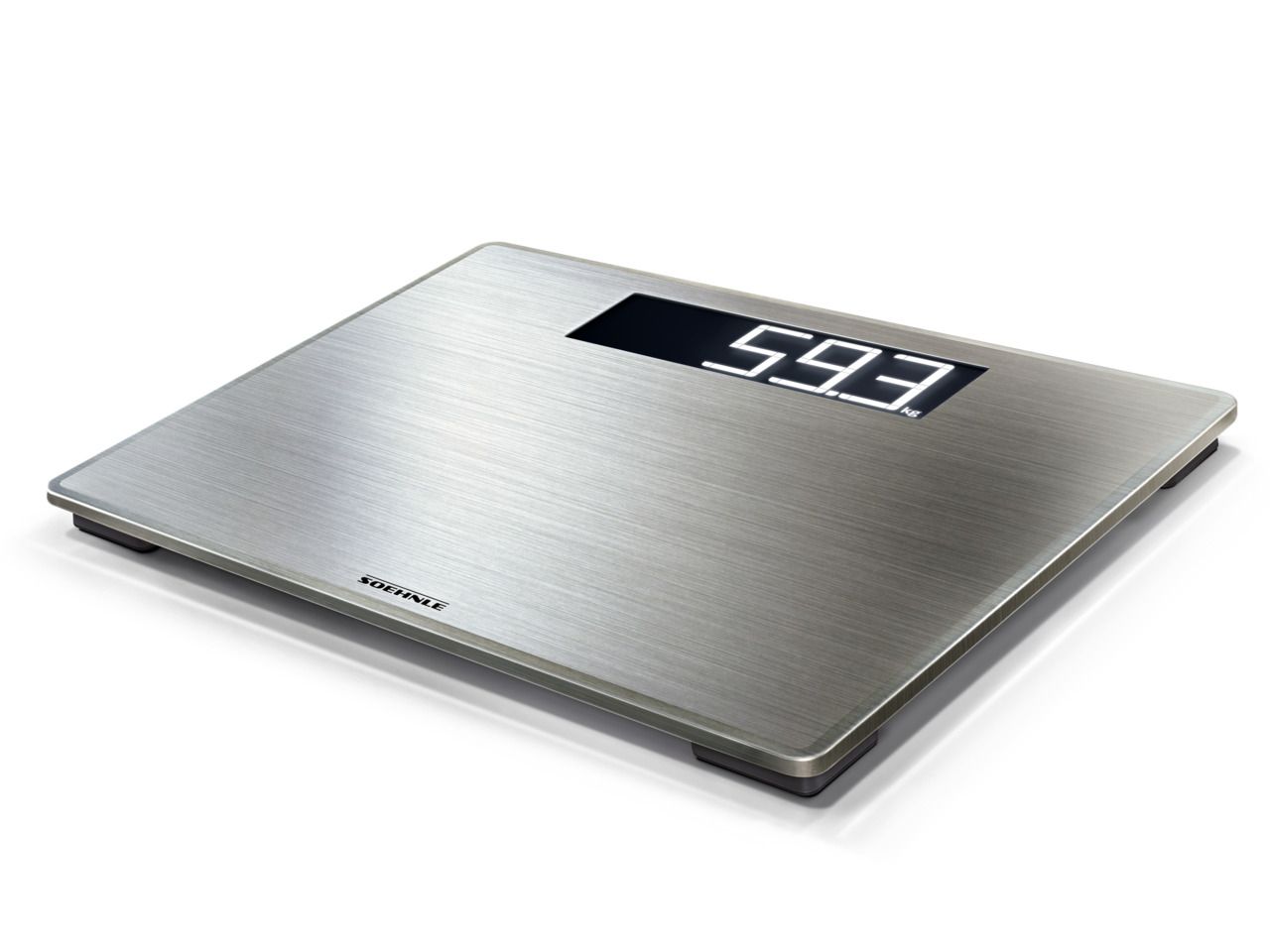 Soehnle Style Sense Safe 300 Digitale Personenweegschaal - RVS - 180kg