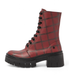 Art 11375F1X2003_ESP Bottines en cuir 1375F rouge