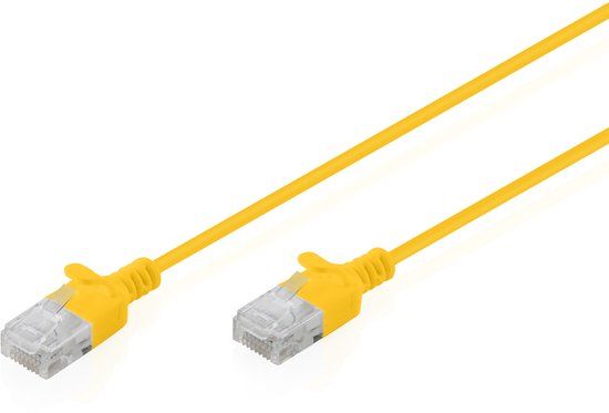 Digitus DK-1618-030S-Y netwerkkabel Geel 3 m Cat6 U/UTP