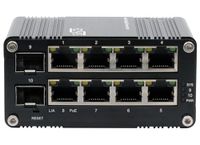 EXSYS EX-62035MPoE-SFP-8+2-poorts industriële gigabit SFP PoE+ Mini Switch Web Managed