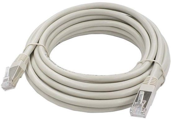Lineaire RJ45 Cat.6 afgeschermde kabel F/UTP - 5 m
