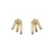 JUBE03302JWYG Guess - JUBE03302JWYGT/U - Oorbellen - Dames - Roestvrij staal en Zirkonia