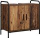 vidaXL Armoire de salle de bain Vieux bois 65,5 x 34 x 61 cm Bois traité