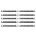 Westmark Reserveonderdelenset, 10 reservemessen voor aardappelschiller, roestvrij staal, 49 x 5,5 mm, 11060250