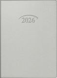 BRUNNEN Zakagenda Mod. 736 2026 | A6, kunststof, zilverkleurig