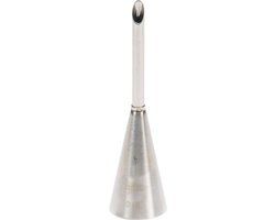 Patisse Vul-spuitmondje RVS 4 mm - Zilver