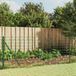 Grillage avec bride de fond vert 1x10 m pour abris d'animaux