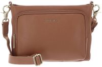MANDARINA DUCK Mellow Leather Schoudertas Pecan Nut Lichtbruin