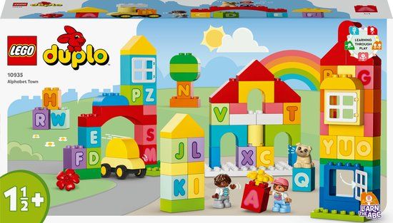 LEGO DUPLO Classic Alfabetstad - 10935 | Bouwset voor Peuters en Kleuters
